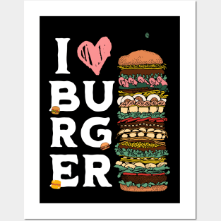 Burger Lover Posters and Art